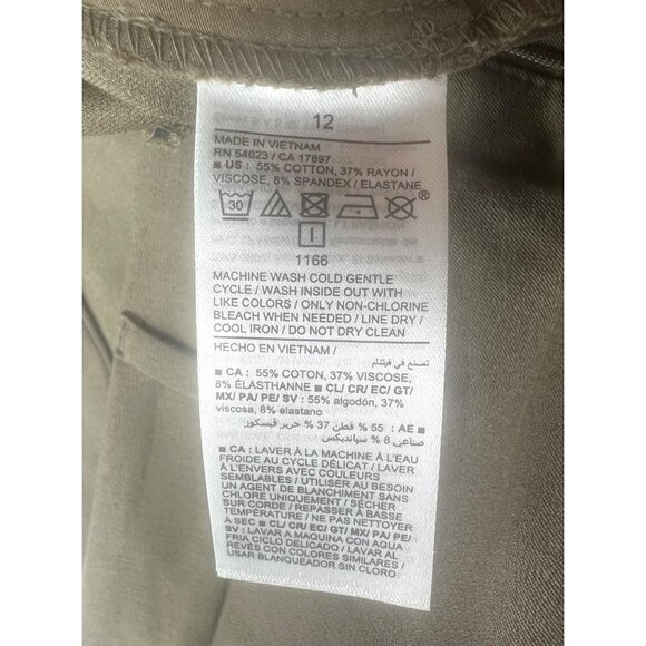 Old Navy Pixie Skinny High-Rise Pants Size 12 Secret Smooth Pockets Never-Fade - Picture 9 of 14